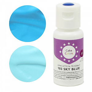 Краситель гелевый Cake Colors 103 SKY BLUE